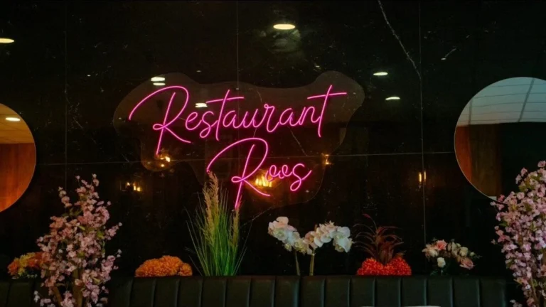 Interior of Roos Restaurant in Roeselare